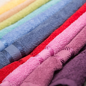 välj din favorit färg på handduken